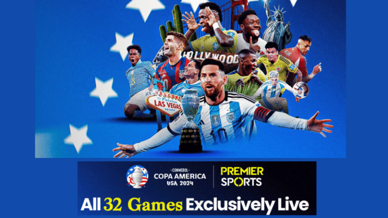 Watch Copa America 2024 on Premier Sports in the UK